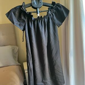 Black Off-Shoulder Dress